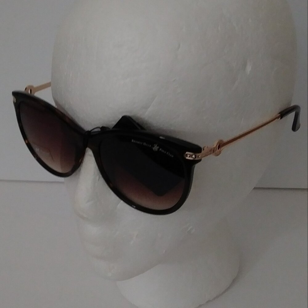Beverly Hills Polo Club Tortoise Round Sunglasses